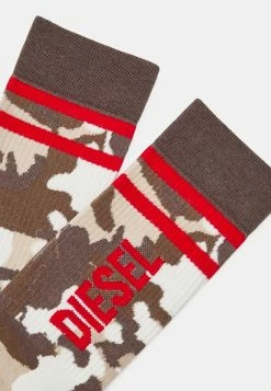 Diesel RAY 3 PACK UNISEX - Socks - Green/black/white -Diesel shop 2a7d303dcb0b4e12a5c4b12dd68fece9
