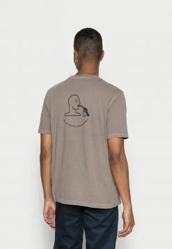 Diesel JUBINDY - Print T-shirt - Grey -Diesel shop 2b4f8efd0e394a0cb7cc3e04d0aa16d5