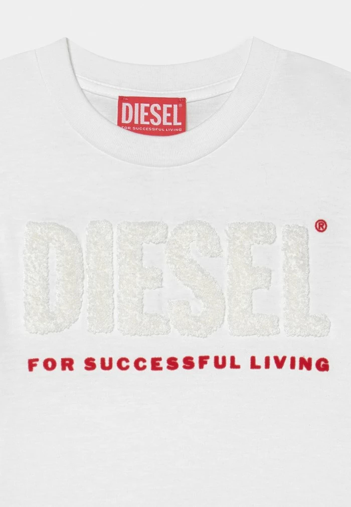 Diesel TKALO UNISEX - Print T-shirt - Bianco 3 Diesel TKALO UNISEX - Print T-shirt - Bianco - Image 3