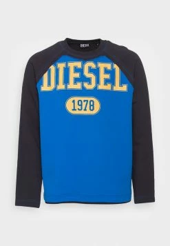 Diesel RAGLEN - Sweatshirt - Blue -Diesel shop 2e82353889cf405db0fa64e53f94152f