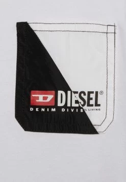 Diesel MTIKTOR - Print T-shirt - Bianco -Diesel shop 2eab5ff08400435eb93cbe1e59ec9267