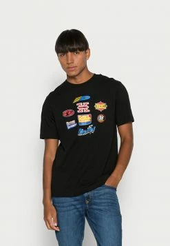 Diesel JUST - Print T-shirt - Black