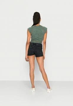 DE-LYLA-SHORT DIESEL LIBRARY - Denim Shorts - Black/gray -Diesel shop 3056dd8a4f44487fbe2ab5f32b8865e0