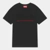 Diesel TKALO UNISEX - Print T-shirt - Nero