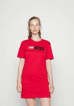 Diesel D-EGOR-DIV - Jersey Dress - Red
