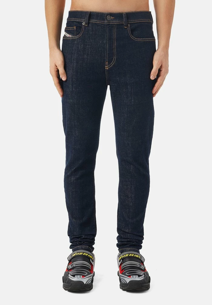 Diesel LIBRARY AMNY - Jeans Skinny Fit - Dark Blue 1 Diesel LIBRARY AMNY - Jeans Skinny Fit - Dark Blue
