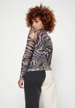 Diesel SIELAU - Long Sleeved Top - Orange -Diesel shop 374e8e7cdbe14985bddb562d6722e9e5