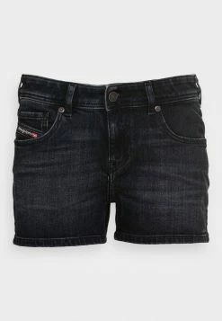 DE-LYLA-SHORT DIESEL LIBRARY - Denim Shorts - Black/gray -Diesel shop 38976636e62a43c2bd6a0d3b48187d5c