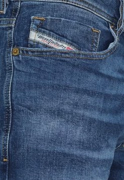 Diesel SLEENKER - Jeans Skinny Fit - Medium Blue -Diesel shop 38e61d2ba9a34dfd9761b600abf4dbfa