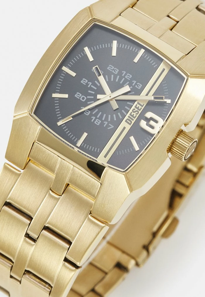 Diesel CLIFFHANGER UNISEX - Watch - Gold-coloured/black 4 Diesel CLIFFHANGER UNISEX - Watch - Gold-coloured/black - Image 4