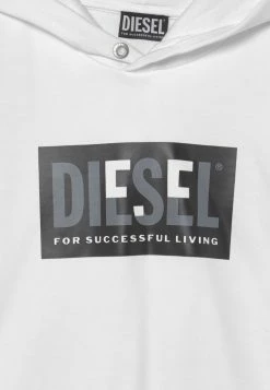Diesel OVER UNISEX - Sweatshirt - Bianco -Diesel shop 39f4f5b7893c47b0944c33559e7b65f3