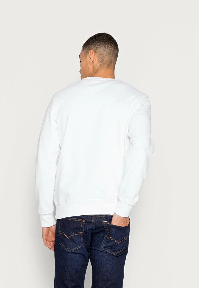 Diesel GIRK ECOLOGO - Sweatshirt - White 3 Diesel GIRK ECOLOGO - Sweatshirt - White - Image 3
