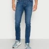 Diesel D-LUSTER - Slim Fit Jeans - Dark Blue