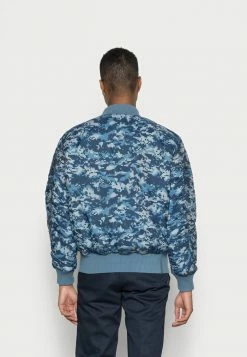 Diesel J POWELL REV - Bomber Jacket - Blue -Diesel shop 3e821101da174d8ca76182c3bcc46a36