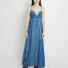 Diesel DE-ARYA - Maxi Dress - Denim Blue