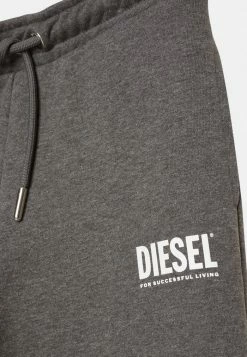 Diesel PHORY UNISEX - Tracksuit Bottoms - Dark Grey Melange -Diesel shop 40f2d09dde8e4cd2a562f3a5547e5485