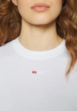 Diesel MICRODIV - Basic T-shirt - White -Diesel shop 41a8c59be6b44e83b83bf9c2750b7682
