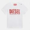 Diesel JUSTLOGOYB UNISEX - Print T-shirt - Red Print