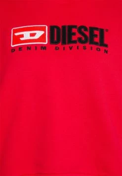 Diesel REGGY HOOD - Sweatshirt - Red -Diesel shop 426bd602899041adbebbc06f06e1d372