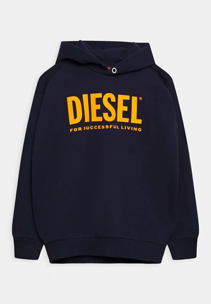 Diesel OVER UNISEX - Hoodie - Blue 1 Diesel OVER UNISEX - Hoodie - Blue