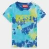 Diesel TDYEDB UNISEX - Print T-shirt - Yellow