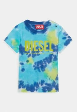 Diesel TDYEDB UNISEX - Print T-shirt - Yellow