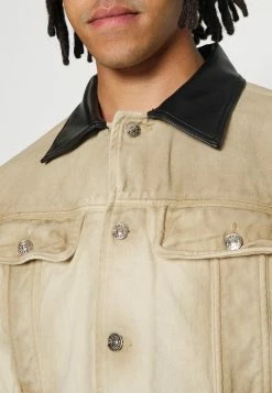 Diesel OPETH - Denim Jacket - Off White -Diesel shop 43d1fee99e3a4870bfc5a081f667bf43