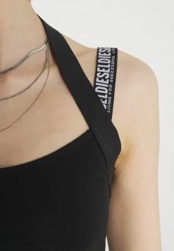 Diesel SAMMY - Jersey Dress - Schwarz -Diesel shop 453f2d5d768d4da49fd1655b27dee063