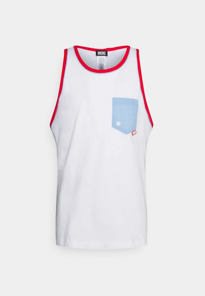 Diesel BMOWT-LOCOARM - Pyjama Top - White 1 Diesel BMOWT-LOCOARM - Pyjama Top - White