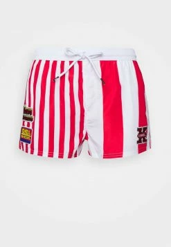 Diesel CAYBAY - Swimming Shorts - Red/white