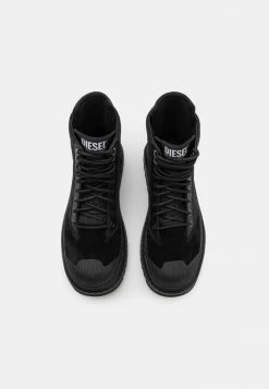 Diesel H-SHIROKI HB - Lace-up Ankle Boots - Black -Diesel shop 4661c27e0d3a47eab8f44c1b4cf129d8