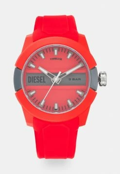 Diesel DOUBLE UP UNISEX - Watch - Red
