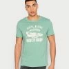 Diesel DIEGOR - Print T-shirt - Green