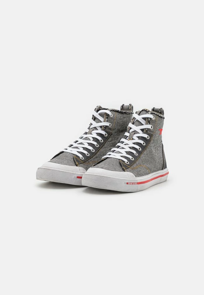 Diesel S-ATHOS MID - High-top Trainers - Black 2 Diesel S-ATHOS MID - High-top Trainers - Black - Image 2