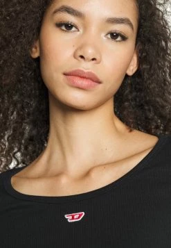 Diesel BALLET - Long Sleeved Top - Black -Diesel shop 48e2b8d398a74f70b7fb1d692e0cc033