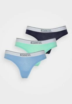 Diesel STARSEY 3 PACK - Thong - Blue/green -Diesel shop 49281c8f7a0e40ba938a63917593fe62