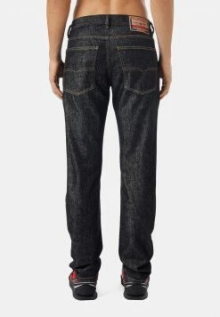 Diesel Straight Leg Jeans - Black/dark Grey -Diesel shop 4b1b21b9e41649cdadb07f69ca1b5179
