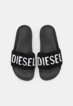 Diesel SA-MAYEMI CC W - Mules - Black & White -Diesel shop 4b59fc125f194196999239b2899bd8b2