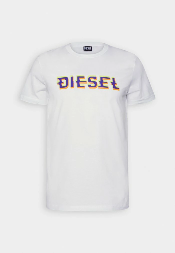 Diesel T-DIEGOR-K52 UNISEX - Print T-shirt - White 4 Diesel T-DIEGOR-K52 UNISEX - Print T-shirt - White - Image 4