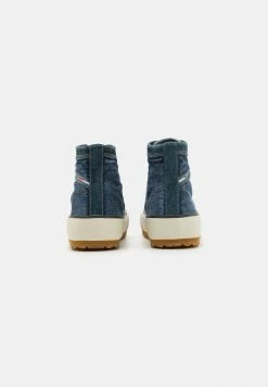 Diesel S-PRINCIPIA MID X UNISEX - High-top Trainers - Blue -Diesel shop 4cab4b002f2444878c7aa25fd9543466
