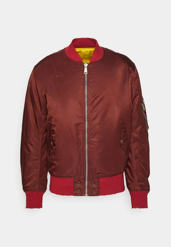 Diesel FIGHTERS - Bomber Jacket - Dark Red 5 Diesel FIGHTERS - Bomber Jacket - Dark Red - Image 5