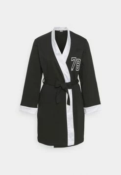 Diesel CHIMONO - Dressing Gown - Black -Diesel shop 50720c2738214423aab722d057c30b46