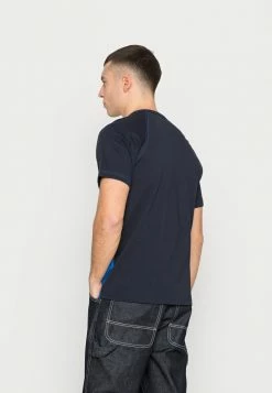 Diesel RAGLEN - Print T-shirt - Blue -Diesel shop 50d3fb2b34d545ff9f78dcaca281a367