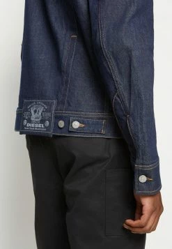 Diesel D-SFERA-CDN - Denim Jacket - Dark Blue -Diesel shop 50fe9ce3c1bc41d890eb449bfa2f5eaf