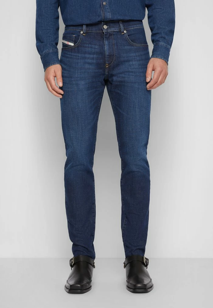 Diesel DSTRUKT - Slim Fit Jeans - Dark Blue 1 Diesel DSTRUKT - Slim Fit Jeans - Dark Blue