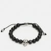 Diesel SKULL BRACELET - Bracelet - Black Agate