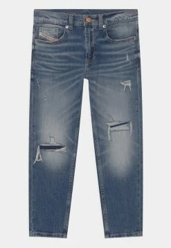 Diesel LUCAS UNISEX - Straight Leg Jeans - Blue Denim