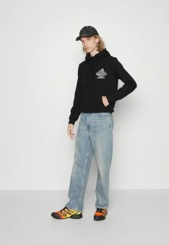 Diesel GINN HOOD - Sweatshirt - Black -Diesel shop 5431f2bfed1e478a9d76fece8834d06d