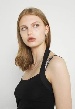 Diesel SAMMY - Jersey Dress - Schwarz -Diesel shop 552545baf7a64bfaa60c57d31be53253