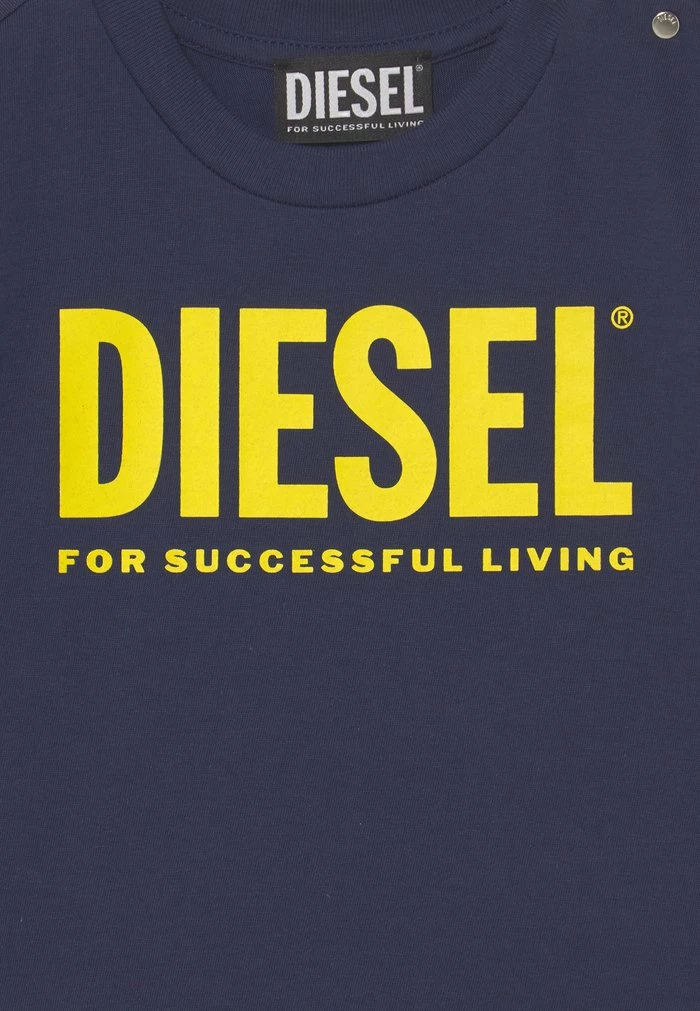 Diesel UNISEX - Print T-shirt - Peacoat 3 Diesel UNISEX - Print T-shirt - Peacoat - Image 3